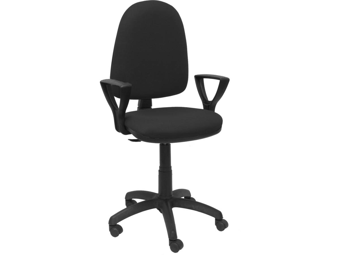 Silla Operativa PYC Ayna Negro (Brazos Ajustables - Tela)