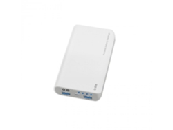 Powerbank SBS TTBB134002U (13400 mAh - 2 USB - MicroUSB - Blanco)
