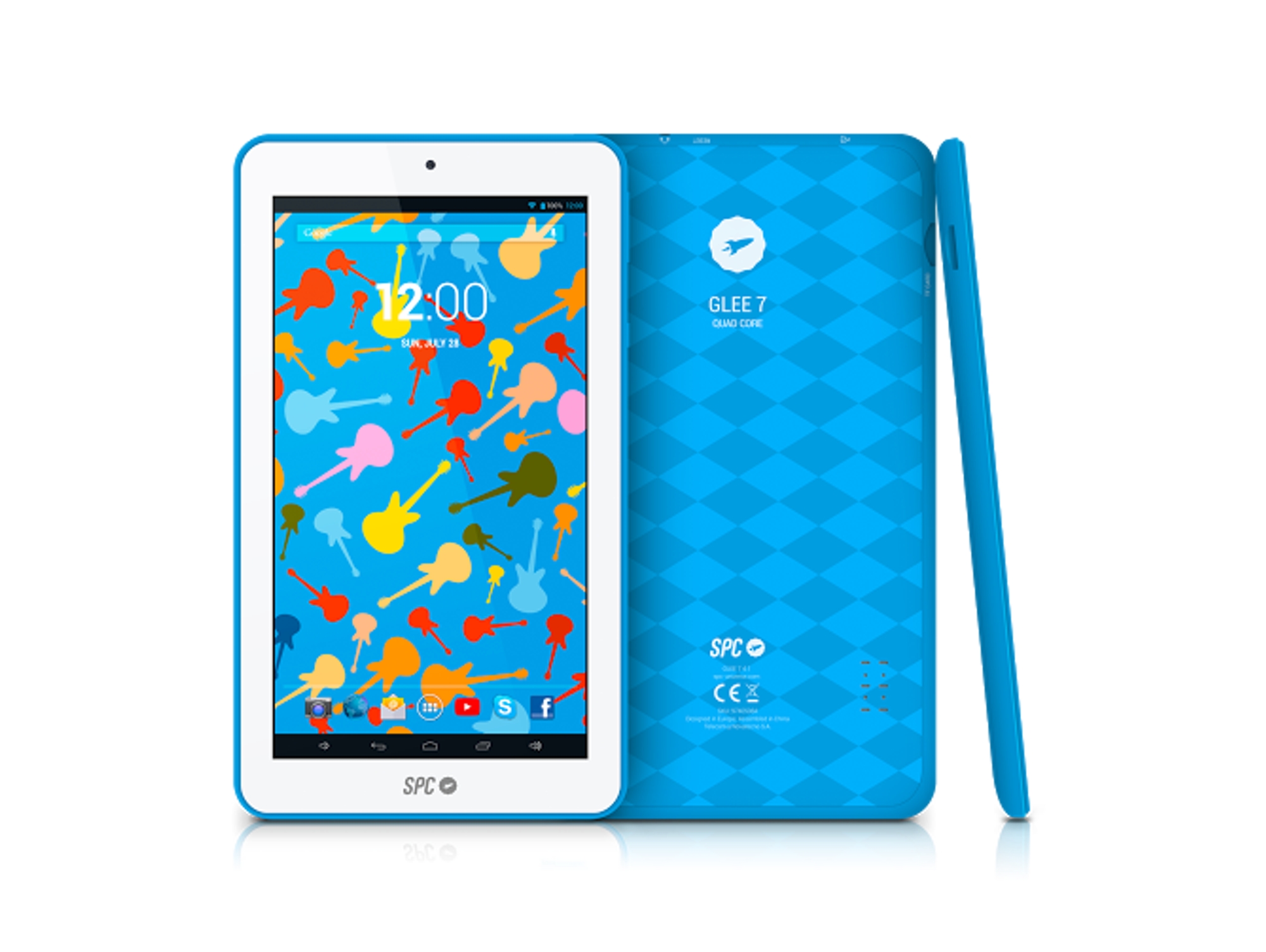 Tablet SPC Glee (7'' - 8 GB - 512 MB RAM - Wi-Fi - Azul)