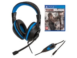 Pack Juego PS4 Tomb Raider + Auriculares Gaming INDECA (Multiplataforma)
