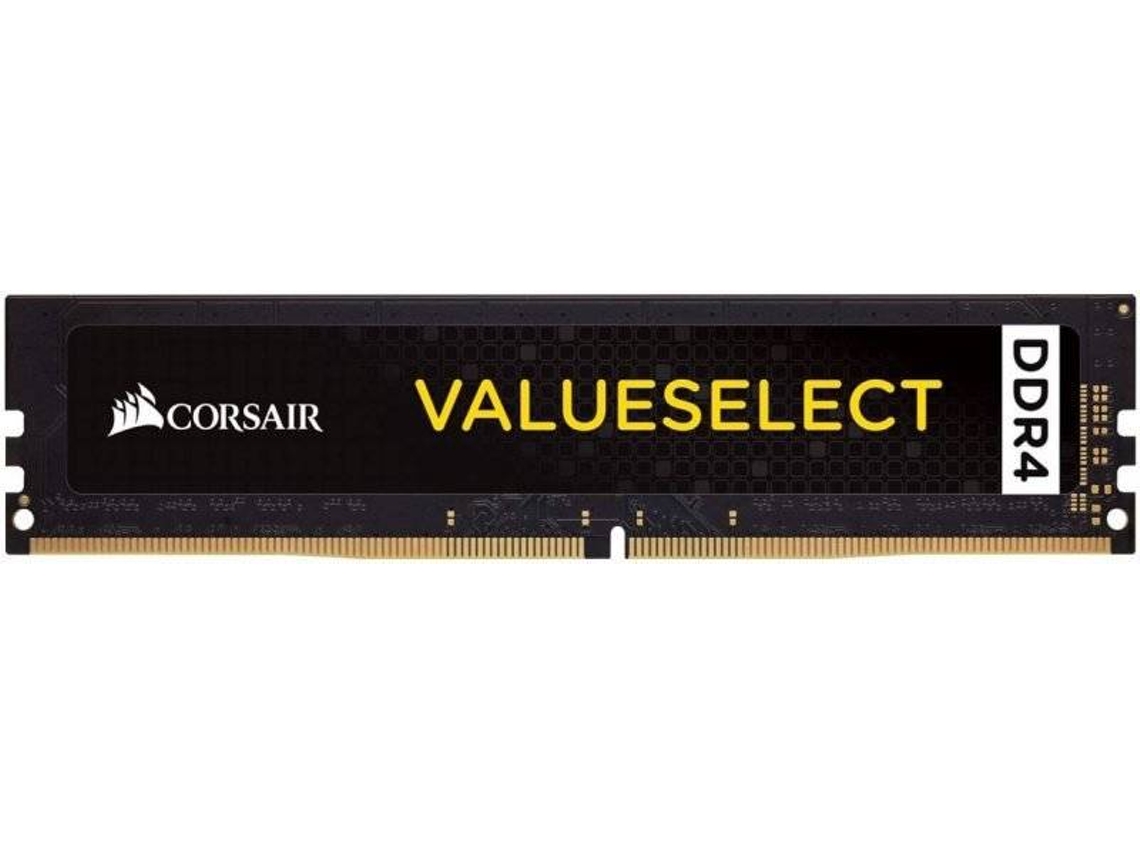 Memória RAM DDR4 CORSAIR ValueSelect (1 x 8 GB - 2600 MHz - CL 18 - Negro)