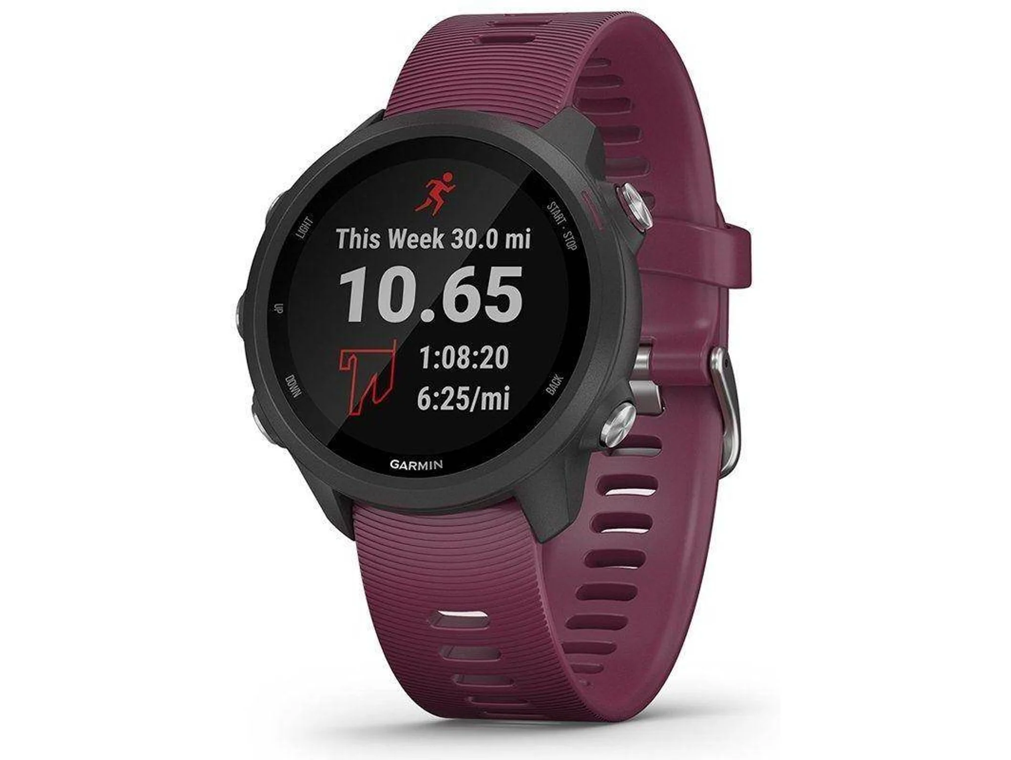Reloj Deportivo GARMIN FR 245 (Bluetooth - Hasta 7 días de autonomía - Cereja)