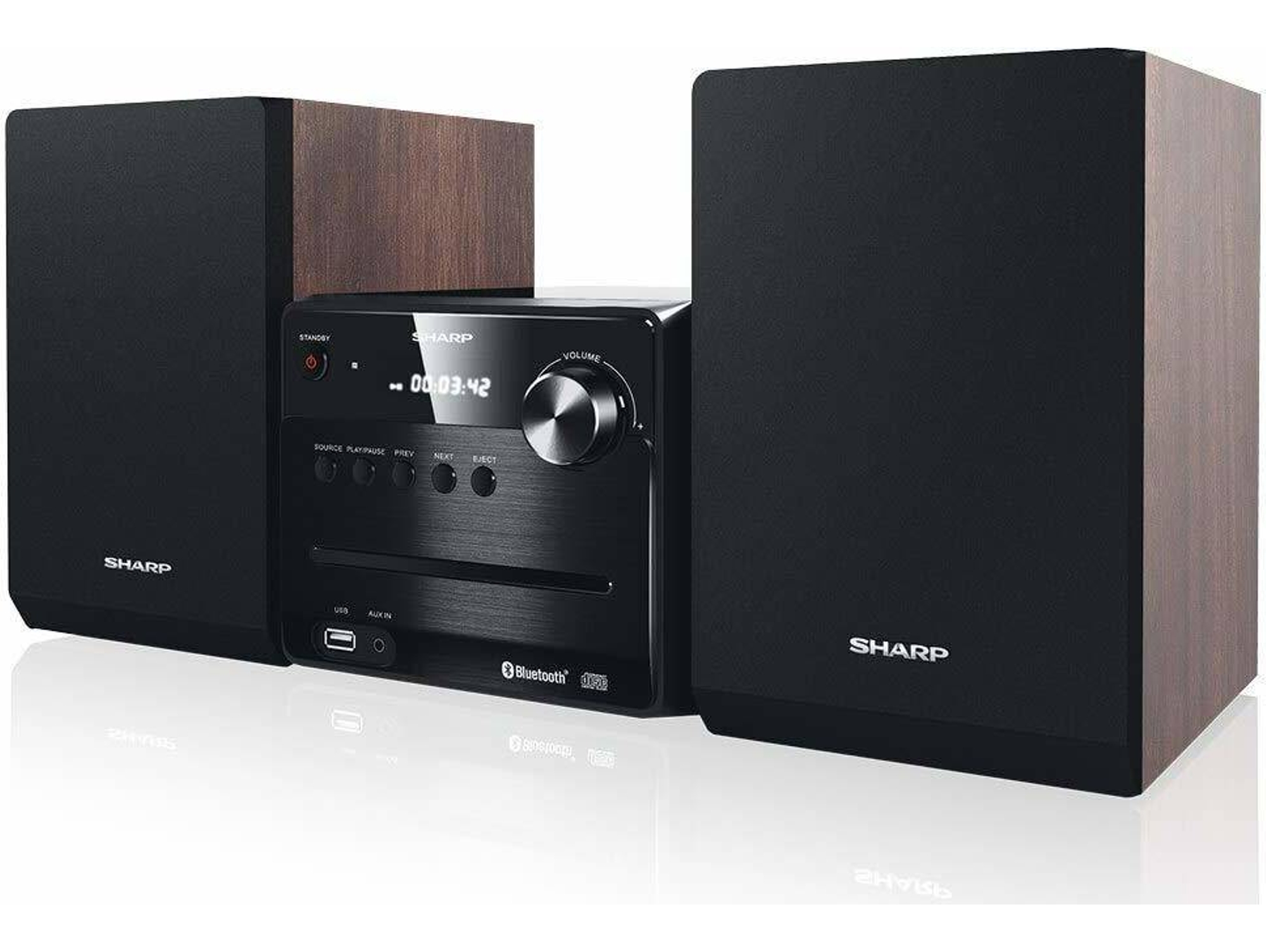 Sistema Audio SHARP XL-B510 Marrón
