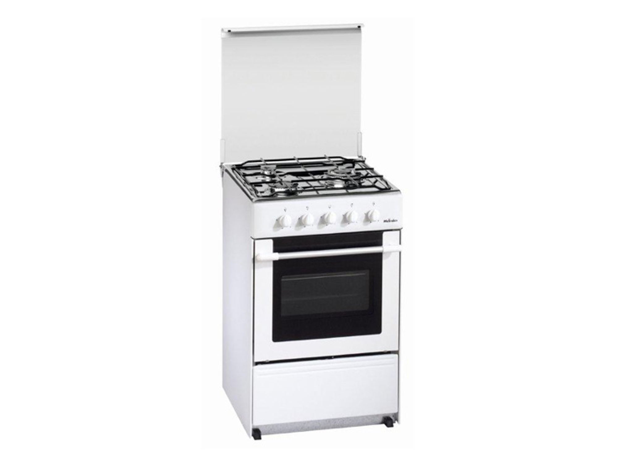Cocina MEIRELES G1530DVW (53 L - Gas Butano-Propano - Blanco) 53,5x56,5