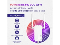 Amplificador Wi-Fi STRONG Powerline Wifi 600 Duo EU V2 (Blanco)