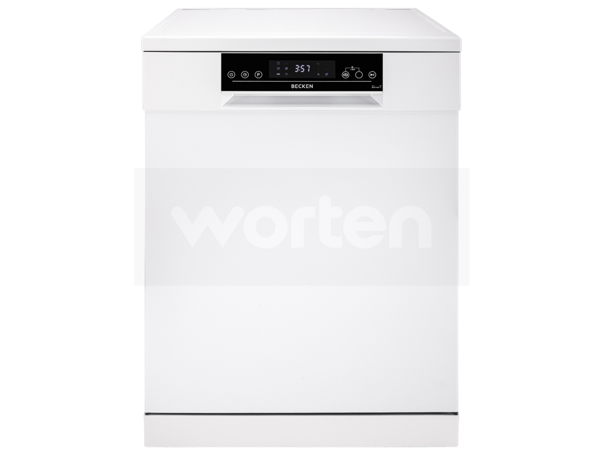 Lavavajillas BECKEN BDW1965 WH (12 Cubiertos - 60 cm - Blanco)
