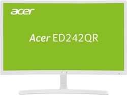 Monitor Curvo ACER ED242QR (23.6'' - Full HD - VA LED - FreeSync)