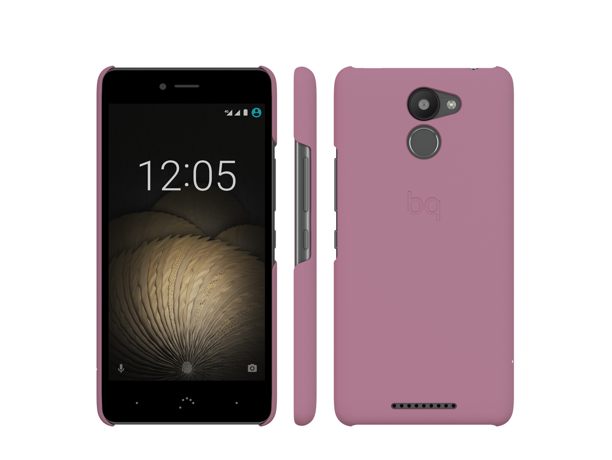 Carcasa BQ Aquaris U Plus Candy Rosa