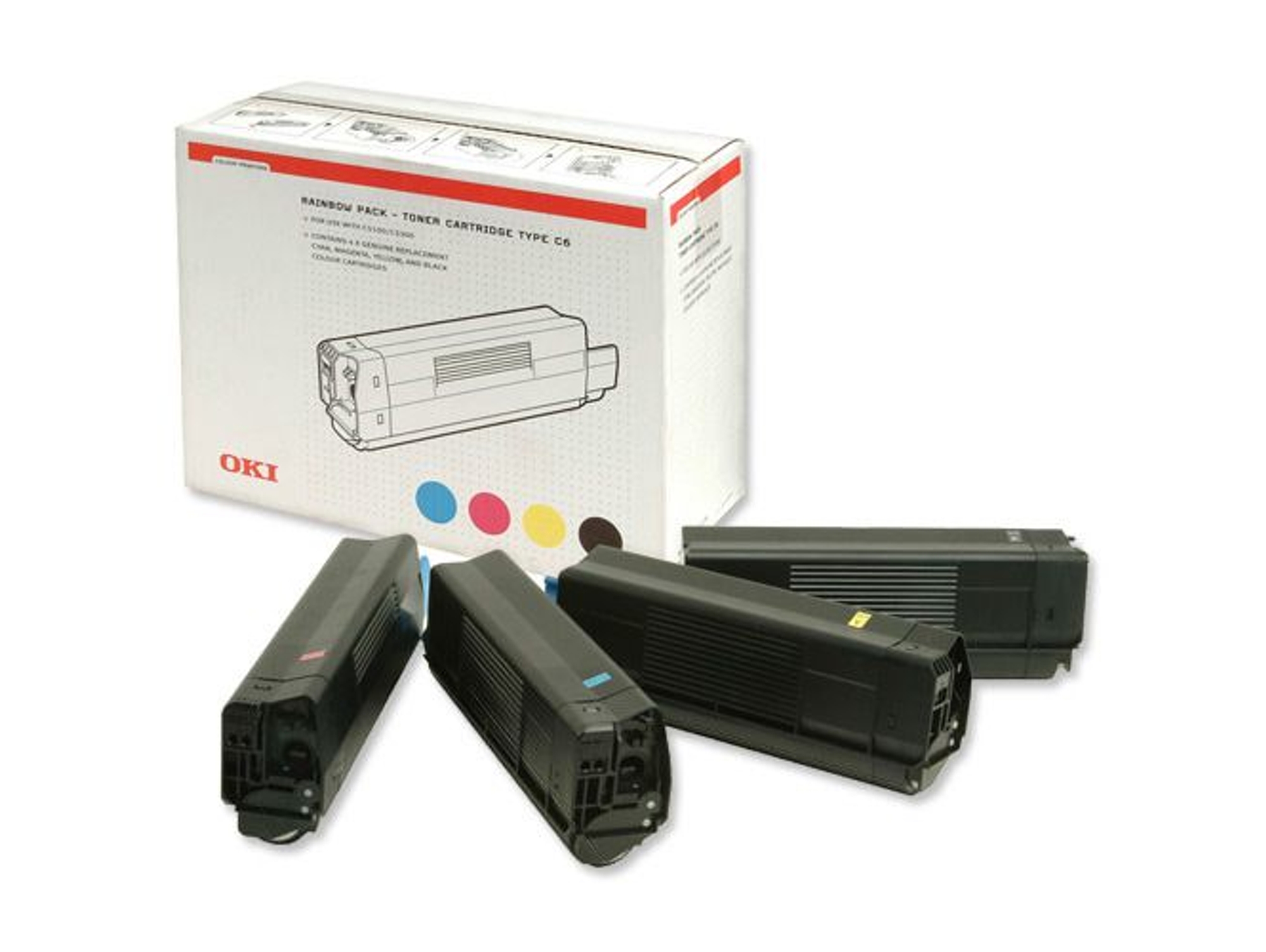 Tóner OKI Kit Colores C5250/5450/5 42403006