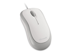 Ratón MICROSOFT L2 Basic (Cable USB - Casual - 1000 dpi - Blanco)