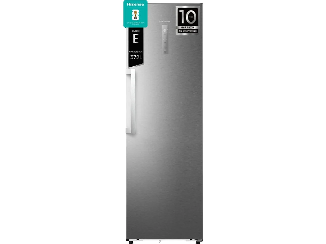 Frigorífico 1 puertas HISENSE Kitchen Fit RL3K370SAIE1(No Frost - 185,6 cm - 372 L - Inox)