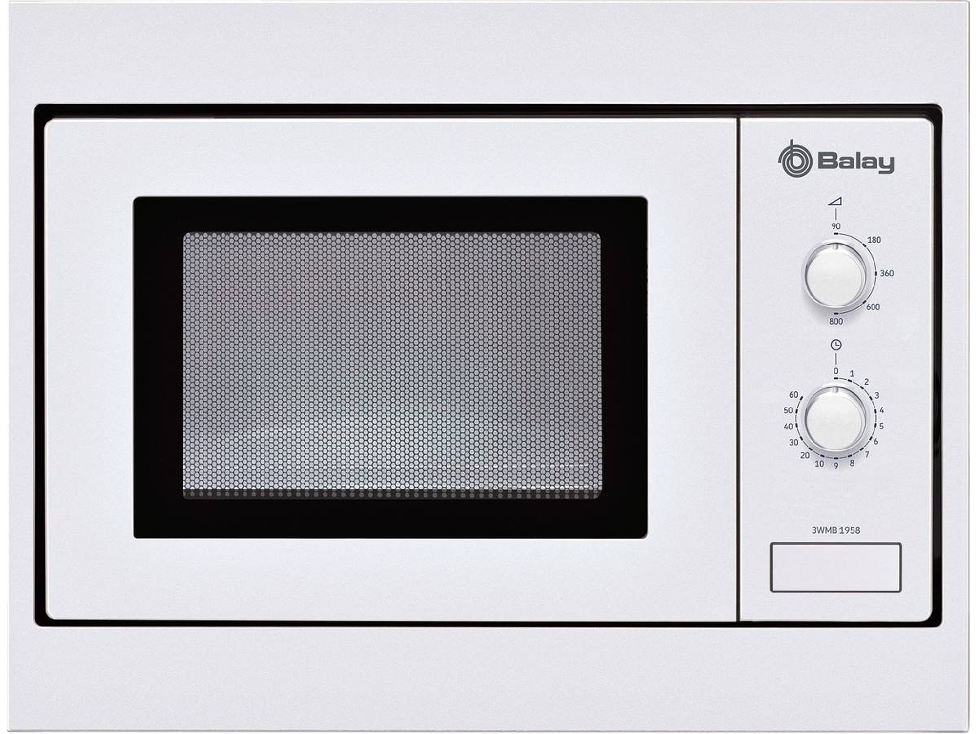 Microondas Integrable BALAY 3WMB1958 (Caja Abierta - 17 L - Sin grill - Blanco)