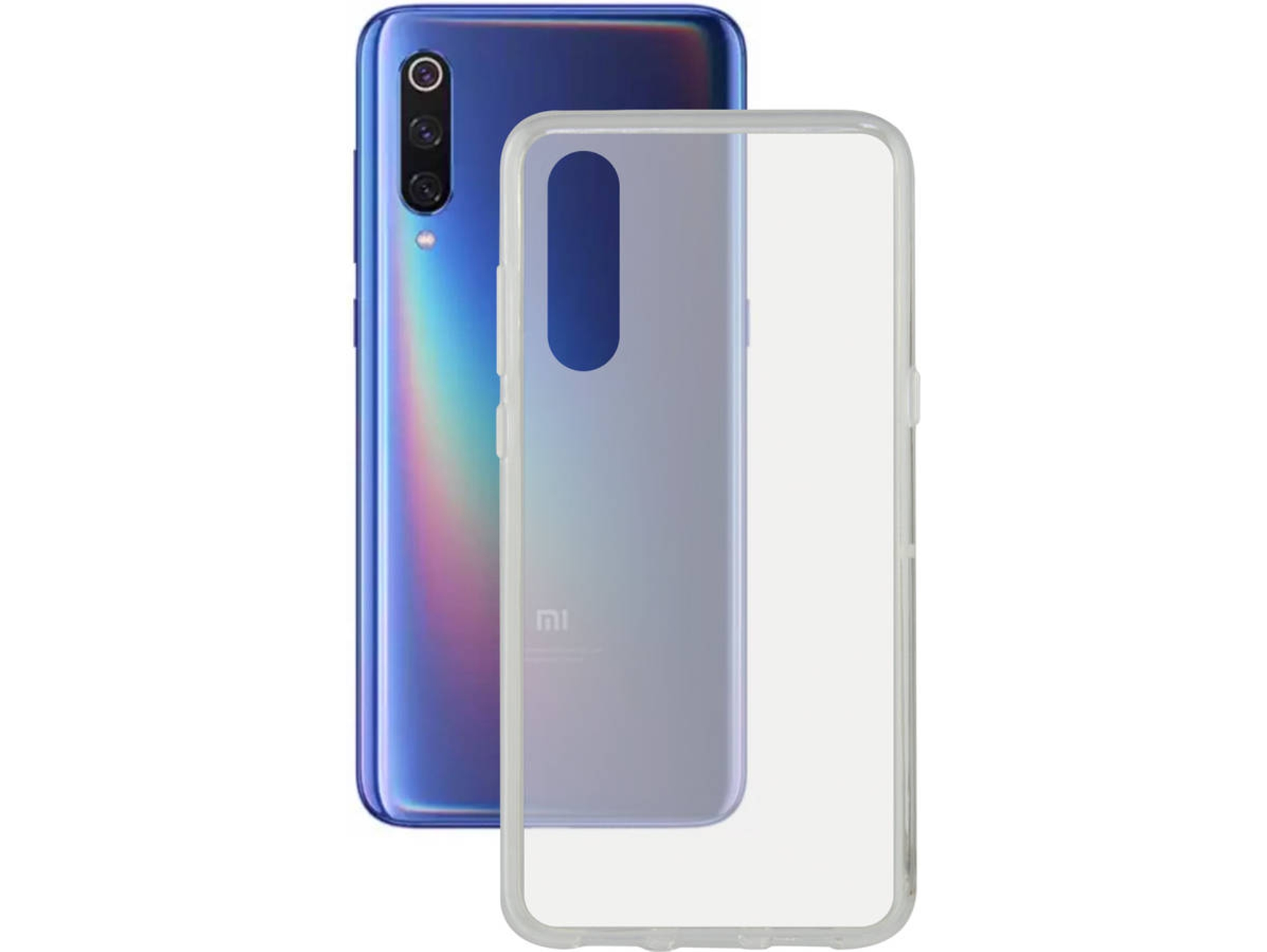 Carcasa KSIX Flex Xiaomi Mi 9 SE Transparente