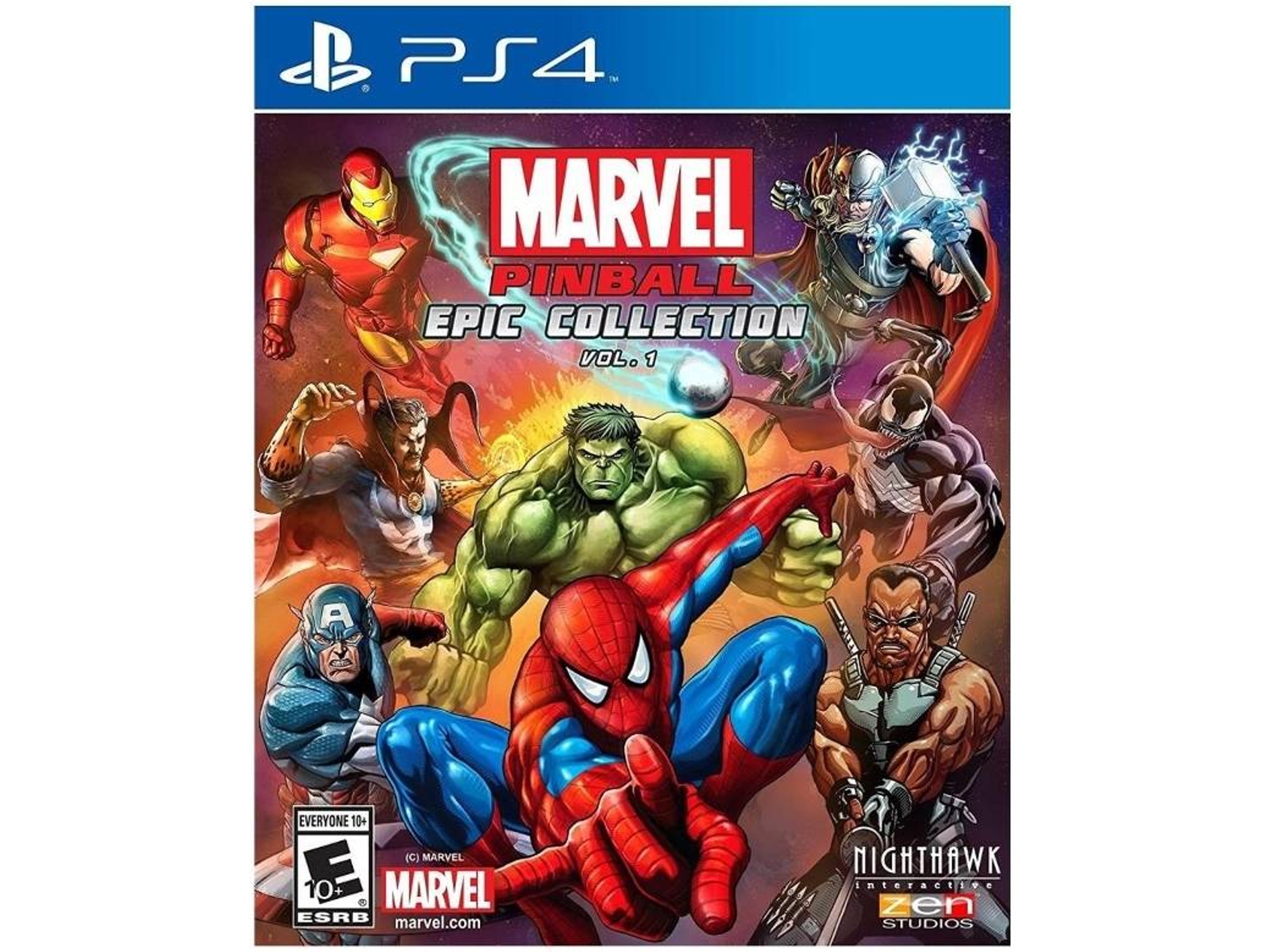 Juego PS4 Marvel Pinball Greatest Hits