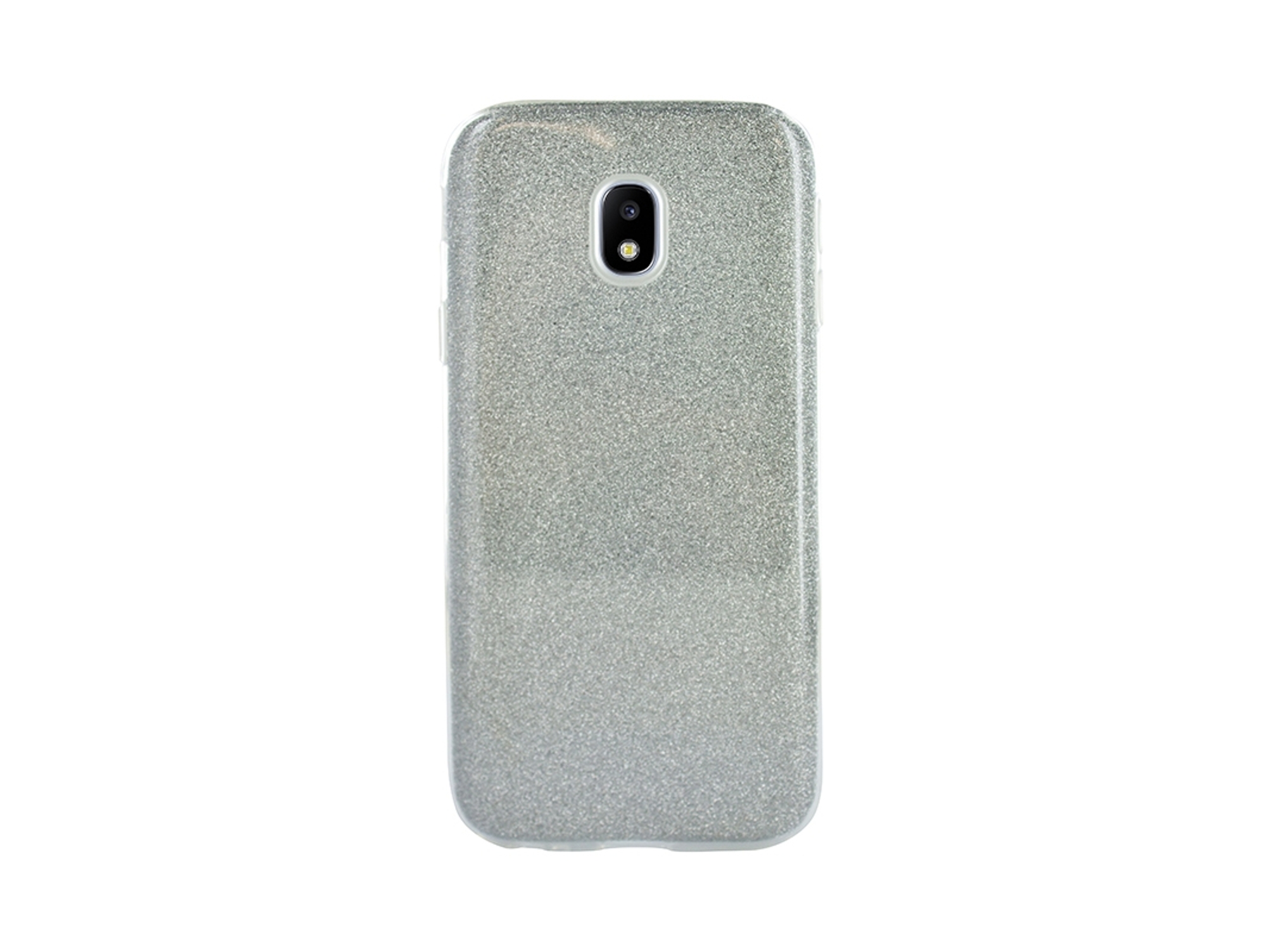 Carcasa Samsung Galaxy J3 2017 MUVIT LIFE Glow Plateado