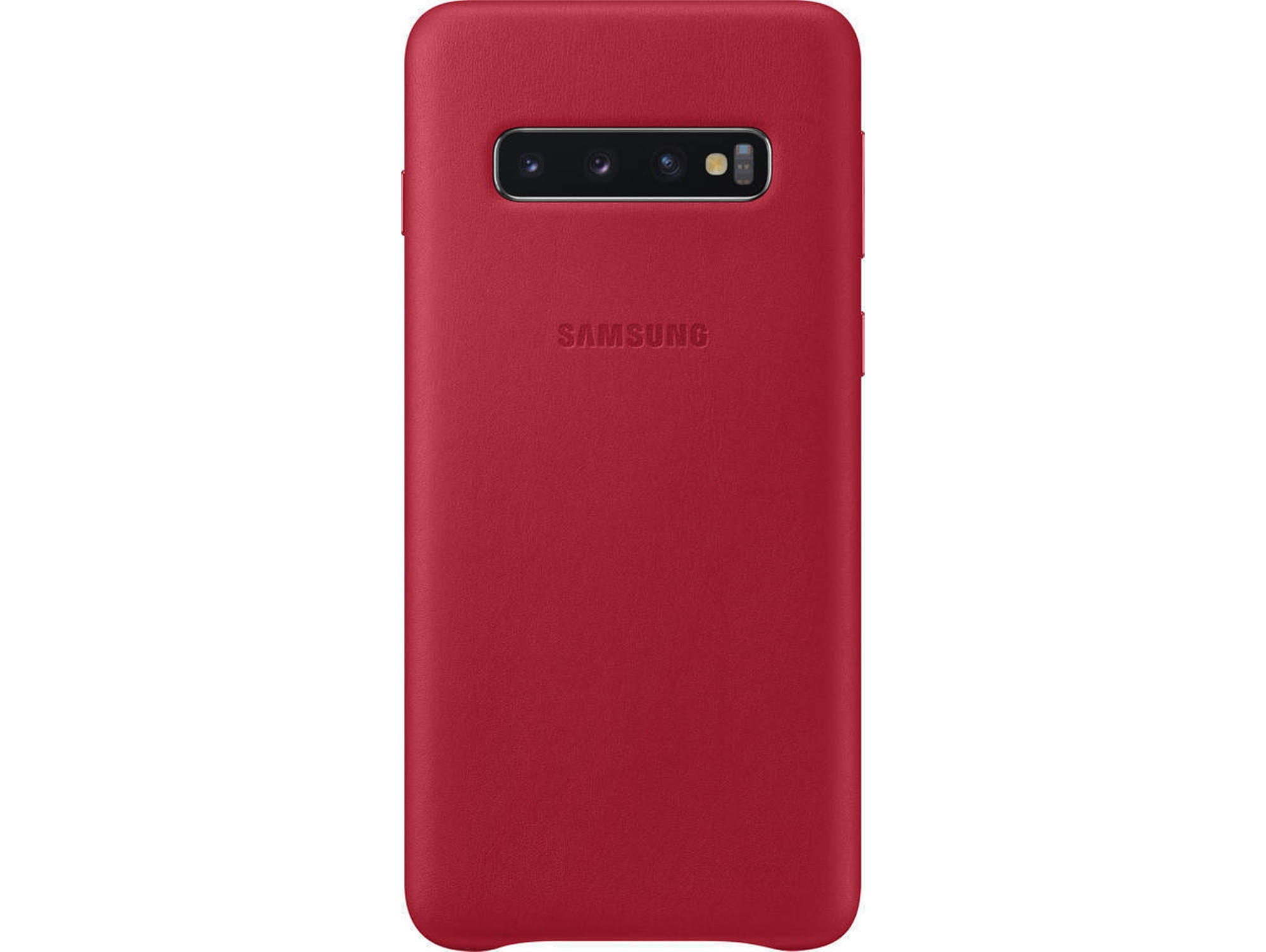 Funda SAMSUNG Galaxy S10 Piel Rojo