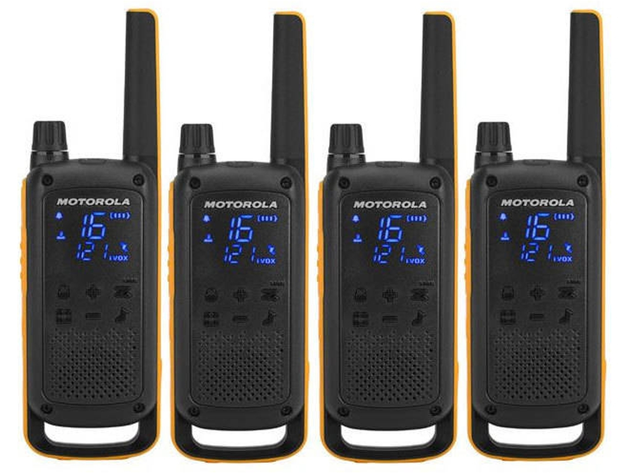 Walkie-talkie MOTOROLA T82 Extreme Quad (16 Canales - 10 Km
