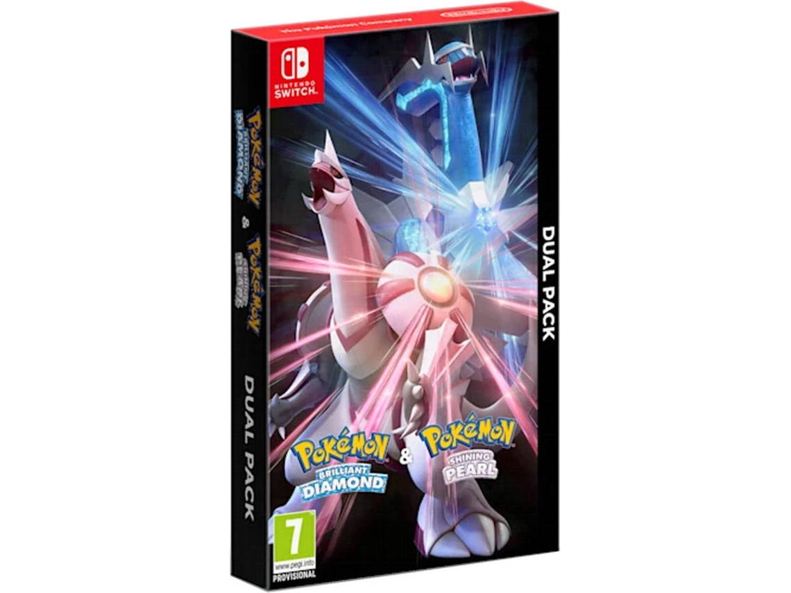 Juego Nintendo Switch Pokémon Brilliant Diamond & Pokémon Shining Pearl (Pack Edition)