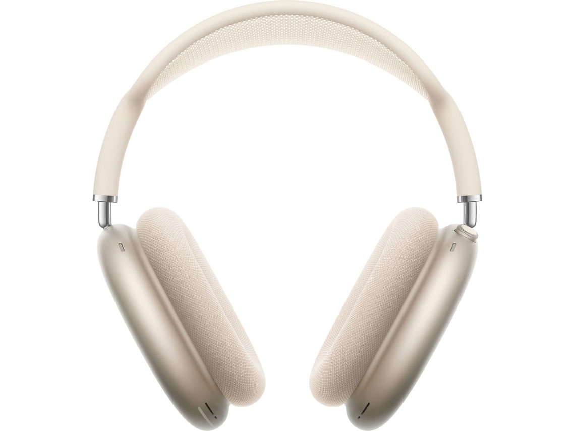 Auriculares Bluetooth APPLE AirPods Max (Over Ear - Micrófono - Noise Cancelling - Beige)