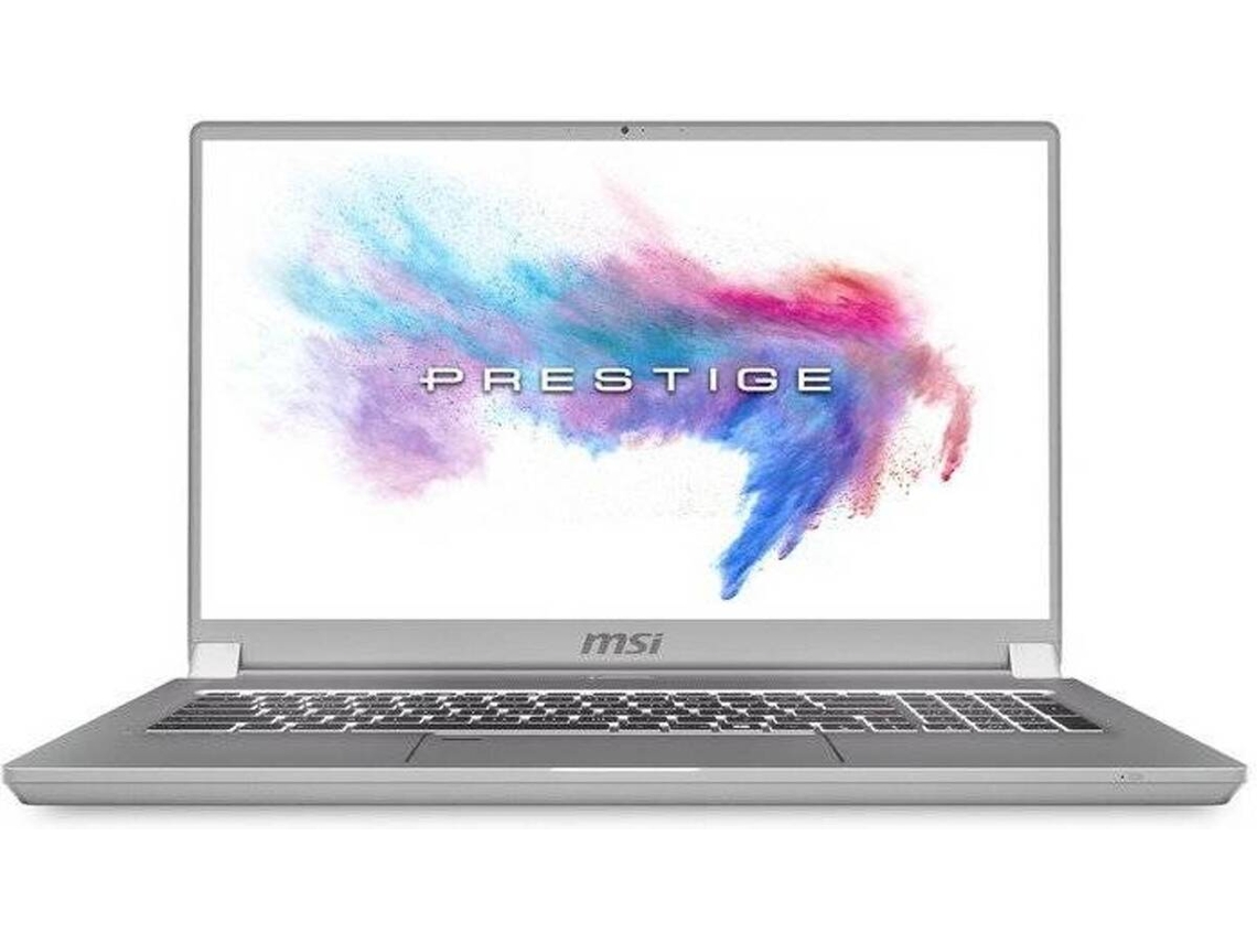 Portátil MSI P75 Creator 9SE-285ES - 9S7-17G112-285 (17.3'' - Intel Core i7-9750H - RAM: 32 GB - 1 TB SSD - NVIDIA GeForce RTX 2060)