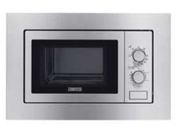 Microondas Integrable ZANUSSI ZSG20100XA (20 L - Con grill - Inox)