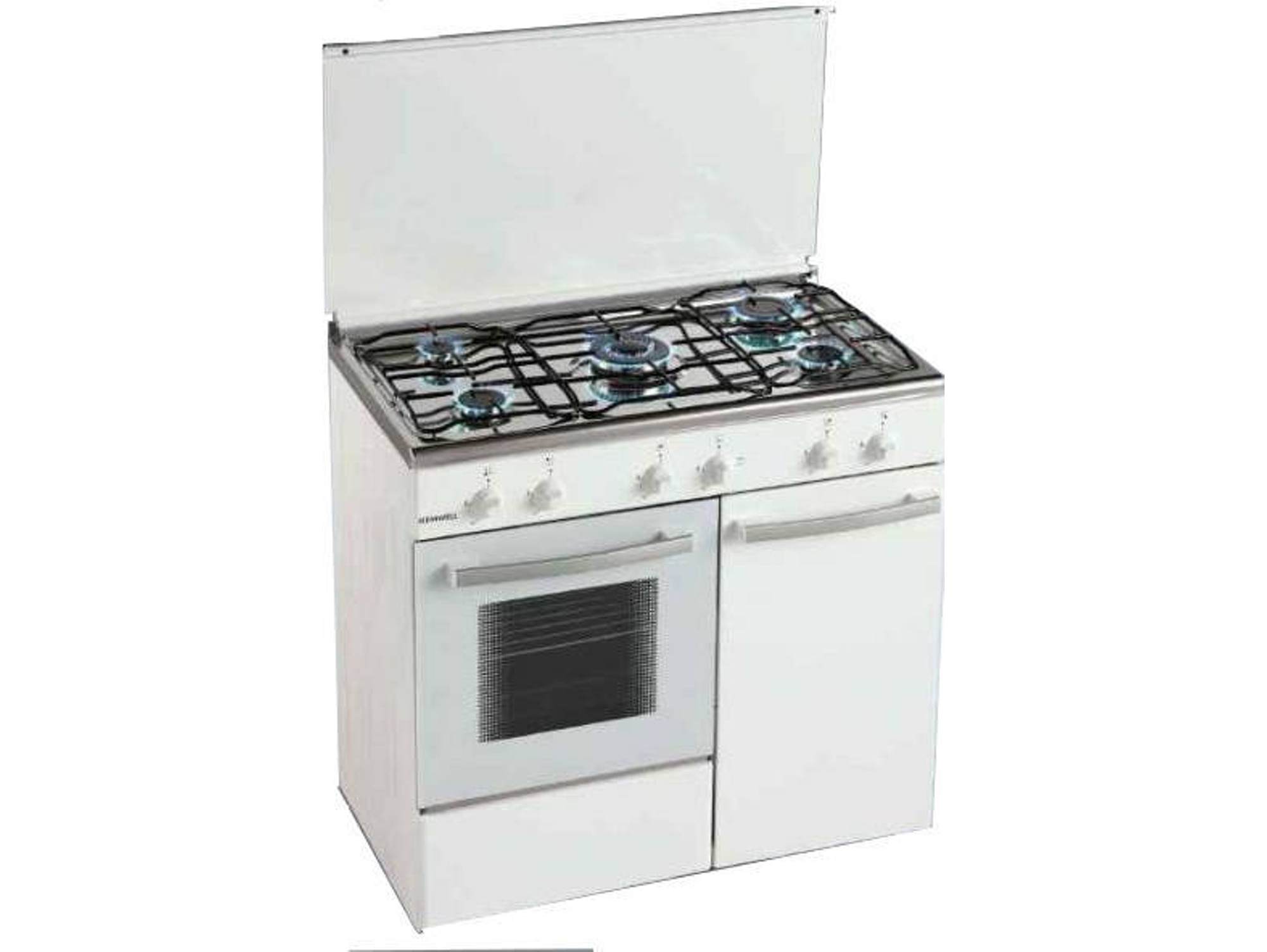 Cocina EMWELL Pb-5 F.G.LUX (60 L - Gas Butano-propano - Blanco)