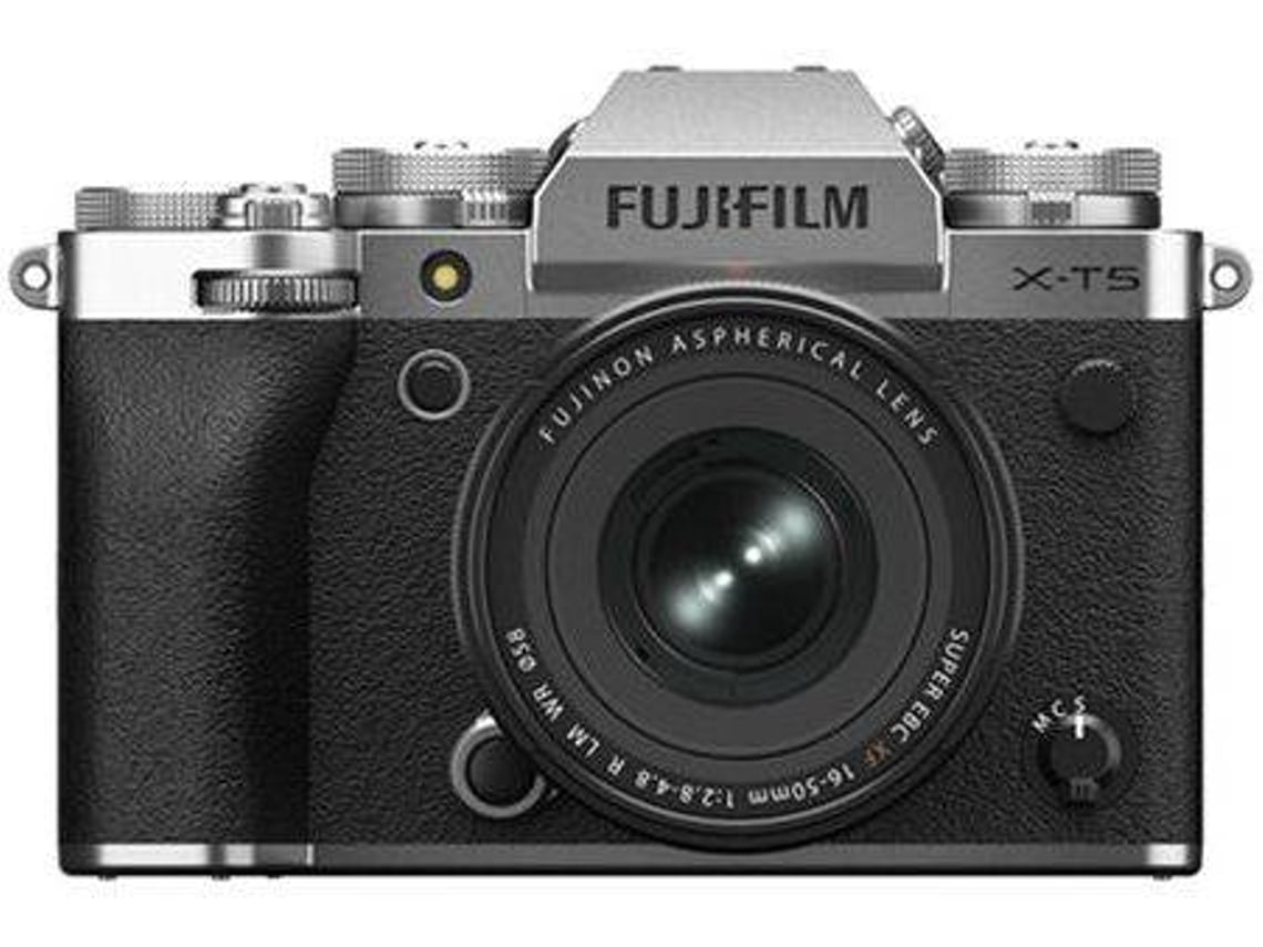 Cámara Fotográfica FUJIFILM X-T5-16/50MM (Plateado - 40.2 MP - ISO 64-51200)