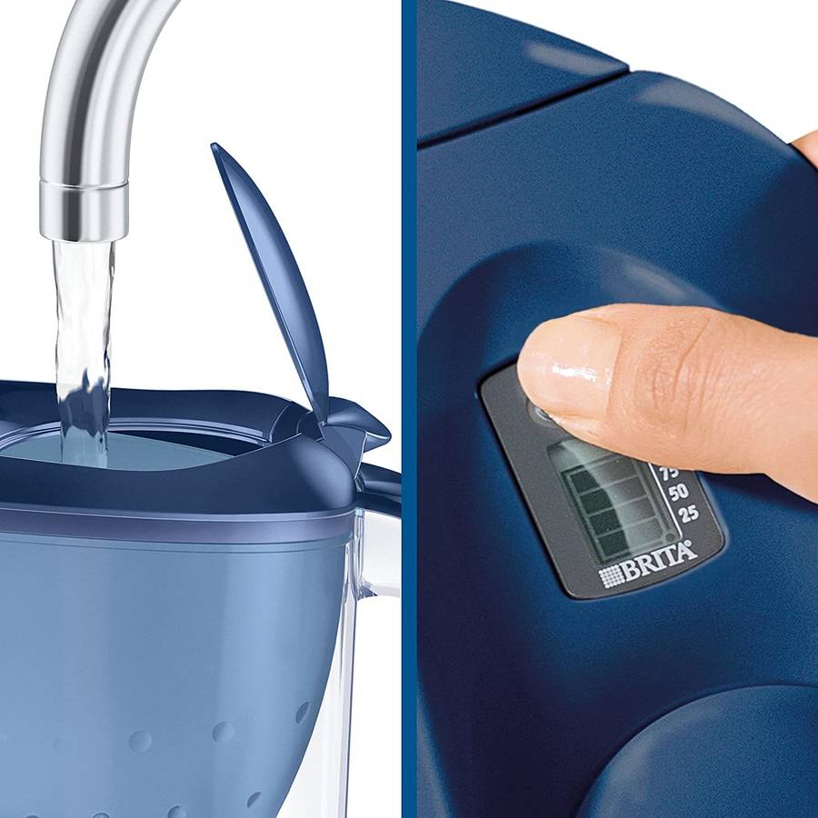 Jarra BRITA Marella Azul (Capacidad: 2.4 L - Filtración: 1.4 L)