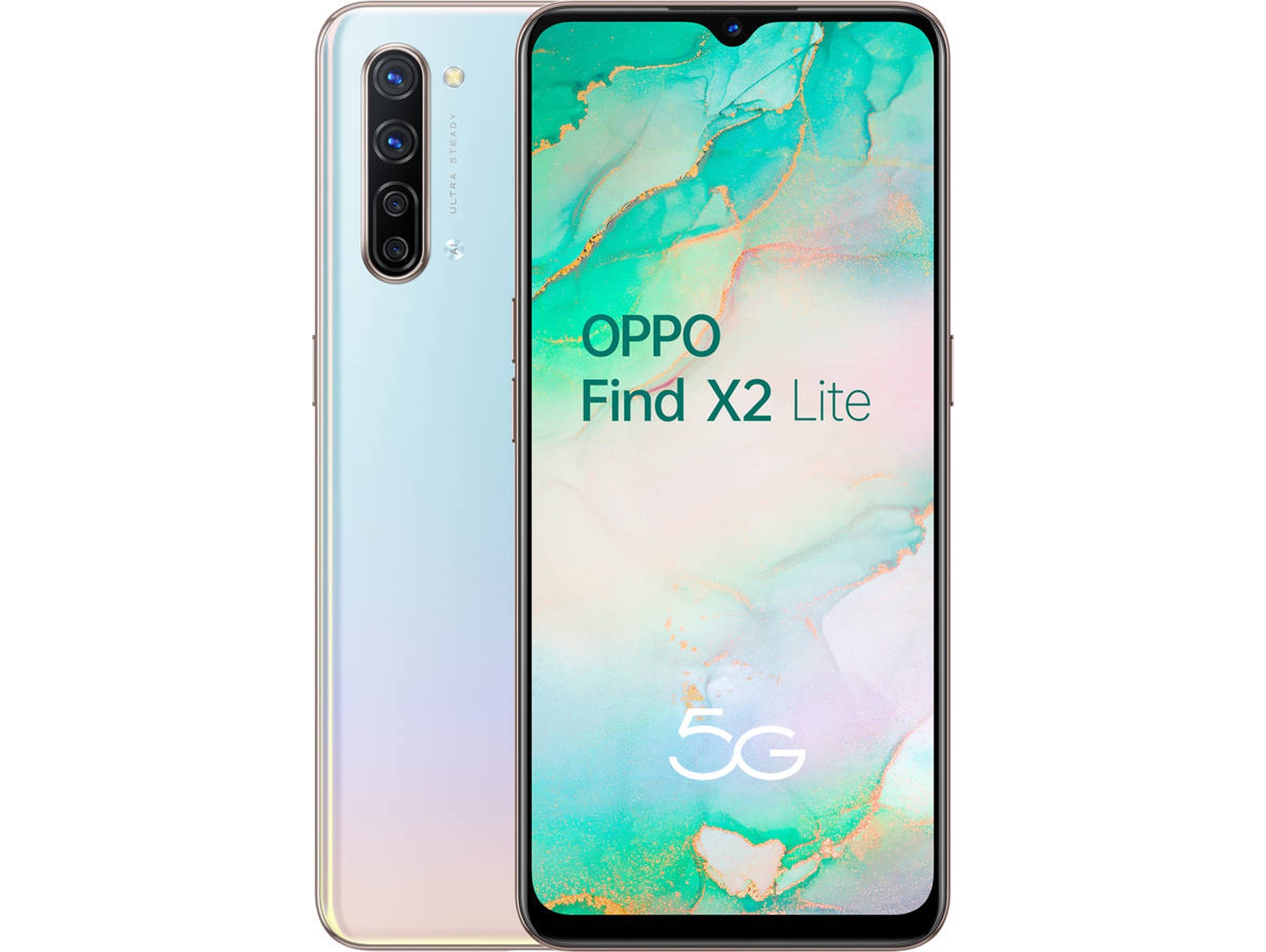 Smartphone OPPO Find X2 Lite 5G (6.4'' - 8 GB - 128 GB - Blanco)