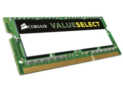 Memoria RAM DDR3L CORSAIR CMSO4GX3M1C1333C9 (1 x 4 GB - 1333 MHz - CL 9 - Verde)