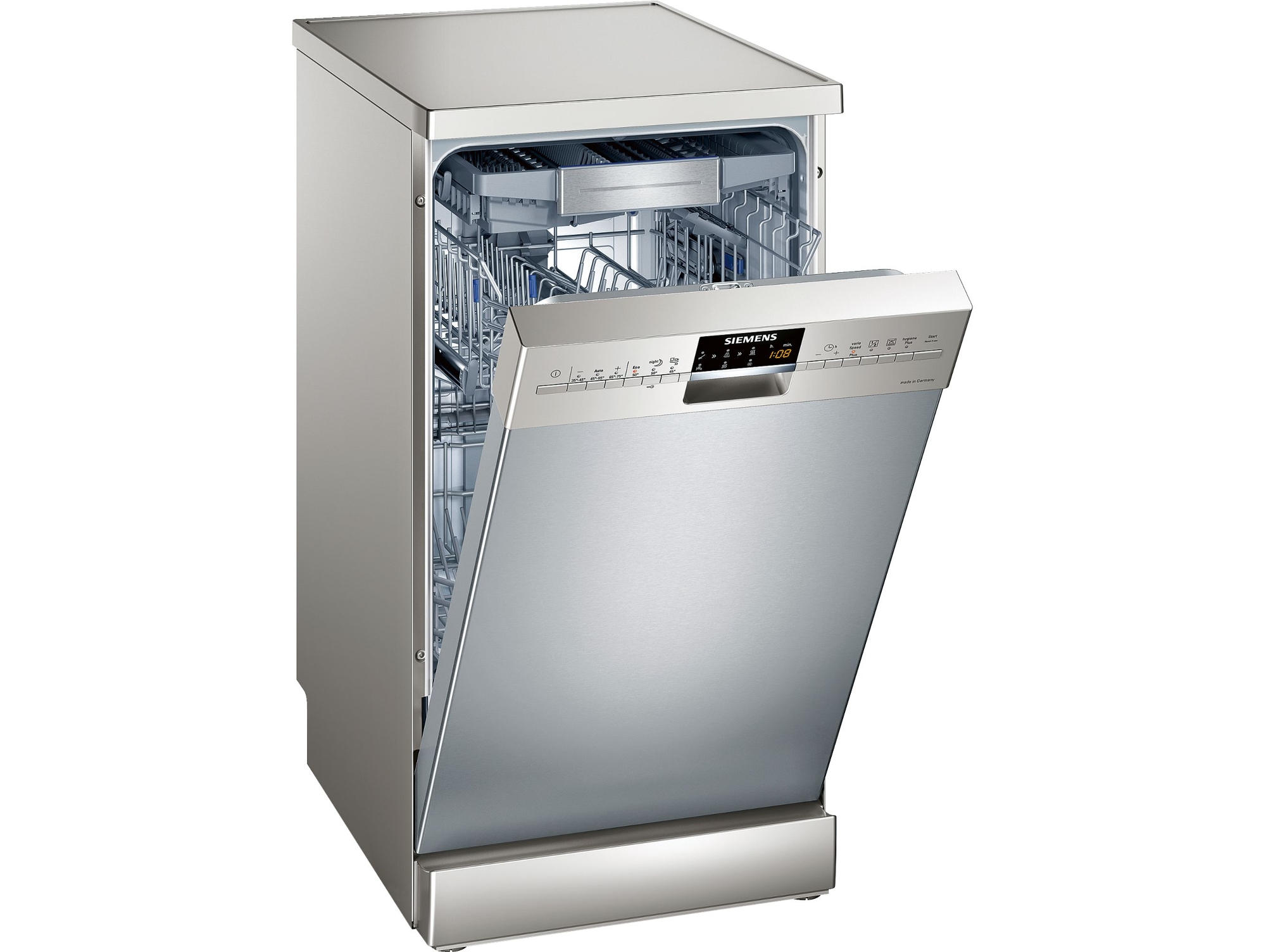 Lavavajillas SIEMENS SR26T897EU  (10 cubiertos - 45 cm - Inox)