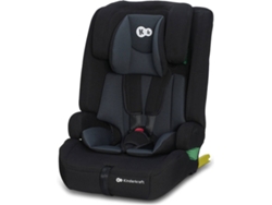 Silla De Coche Kinderkraft SAFETY FIX 2 i-Size 76–150 cm con H-GUARD, SIDE PROTECT SYSTEM y asiento amplio Negra