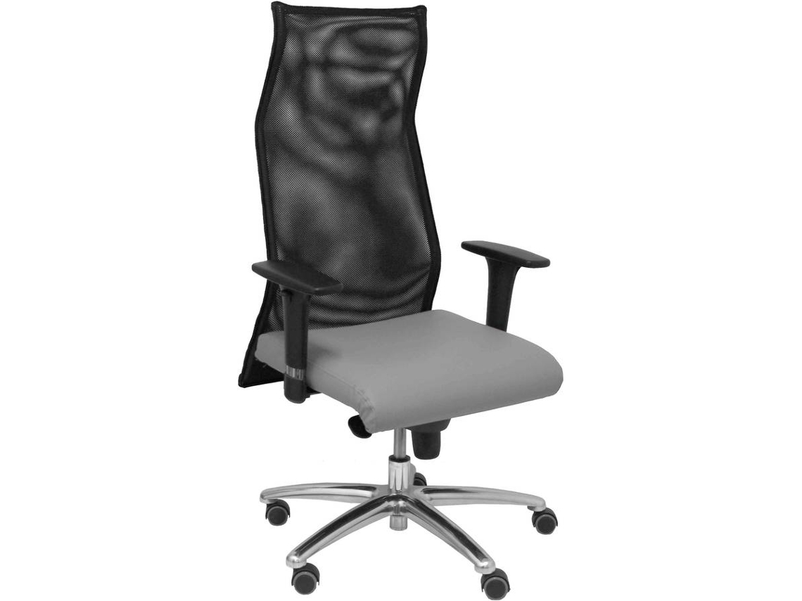 Silla Ejecutiva PYC Sahuco  Gris (Brazos Ajustables - Malla)