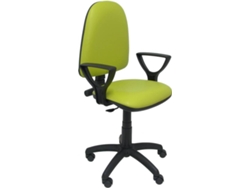 Silla Operativa PYC Ayna Verde (Brazos Ajustables - Similpiel)