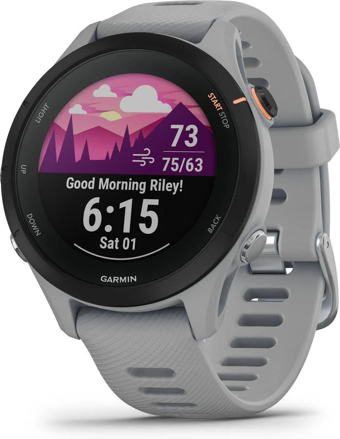 Smartwatch GARMIN Forerunner 255S (Bluetooth - hasta 12 días - Gris)