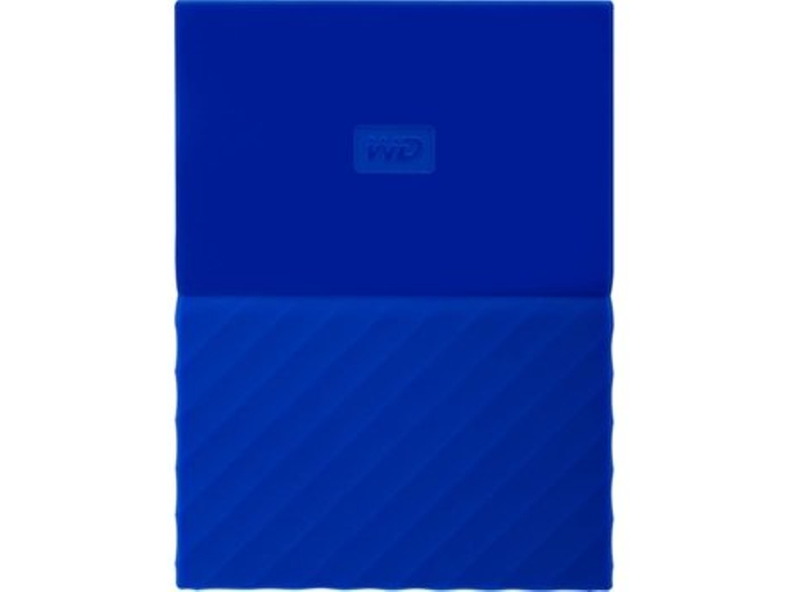 Disco HDD Externo WESTERN DIGITAL My Passport 1 TB (Caja Abierta - Azul - 1 TB - USB 3.0)