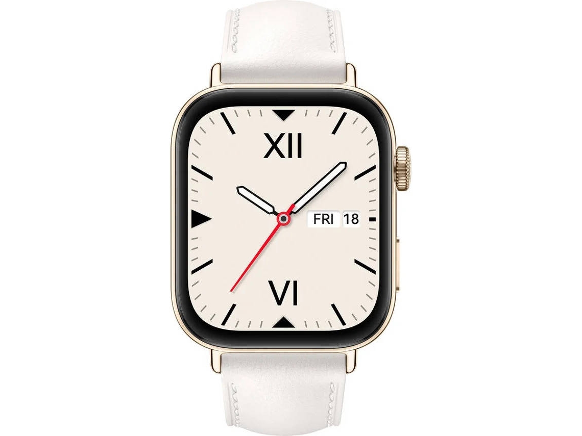 Smartwatch HUAWEI Watch Fit 3 (1.82'' - Bluetooth - Autonomia Hasta 10 Dias- Piel Blanco)