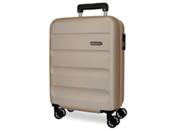 Maleta de cabina ROLL ROAD Flex Champán (38x55x20cm - 35L)