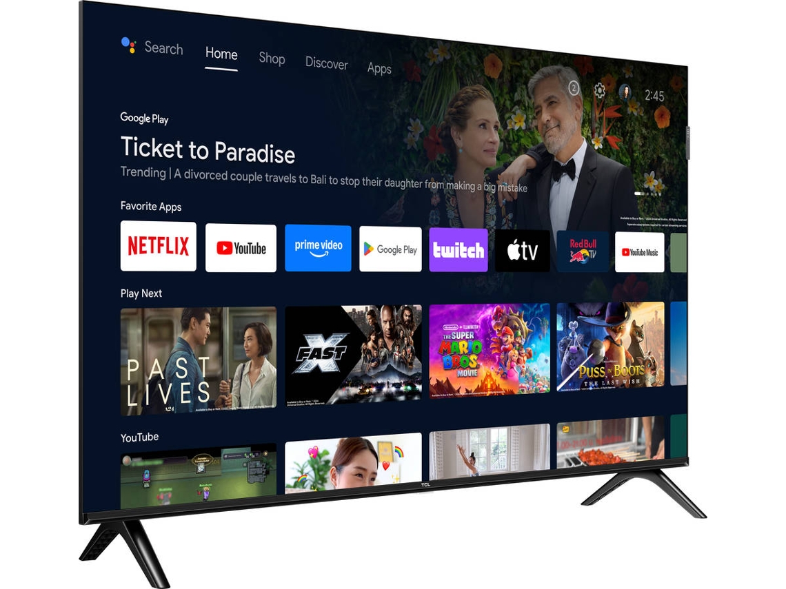 TV TCL 40S5K (QLED - 40'' - 102 cm - Full HD - Smart TV) | Worten