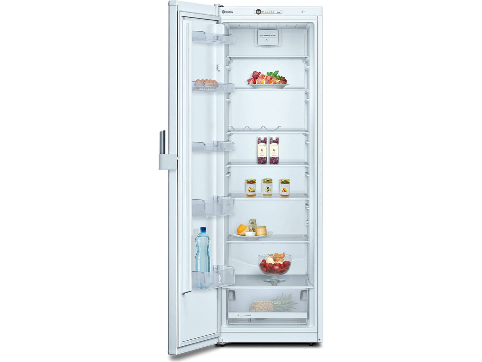 Frigorífico 1 puerta Reacondicionado BALAY 3FC1601B (Grado A - Estático - 186 cm - 346 L - Blanco)