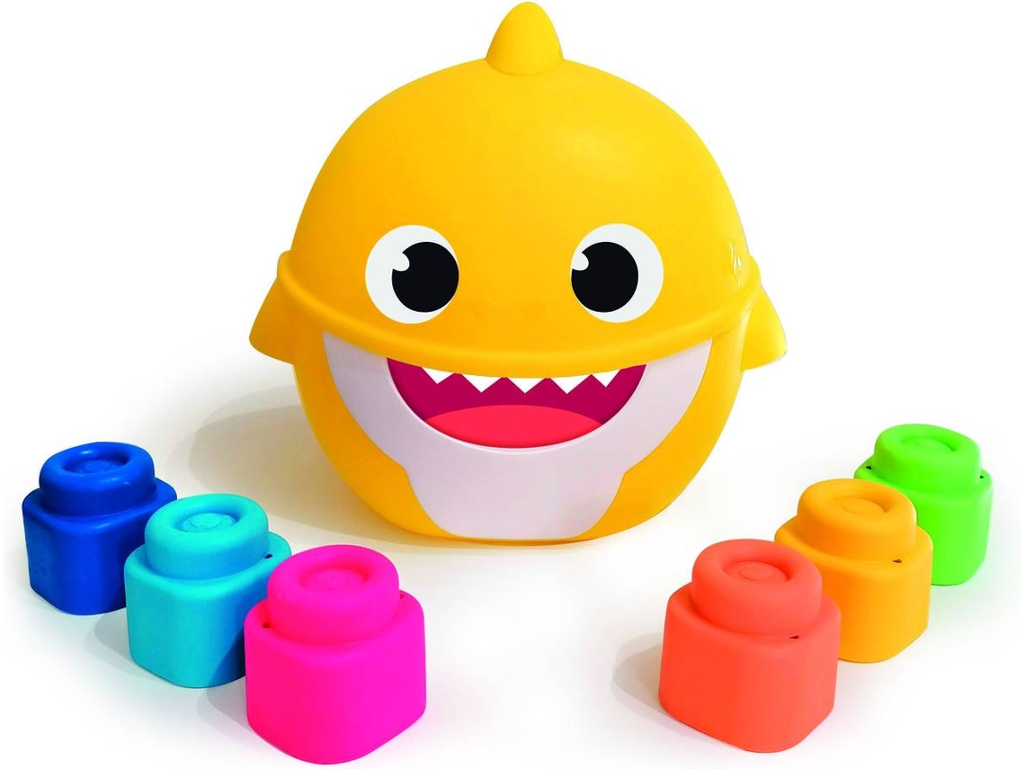 Bloques de Construcción CLEMENTONI Soft Clemmy Baby Shark