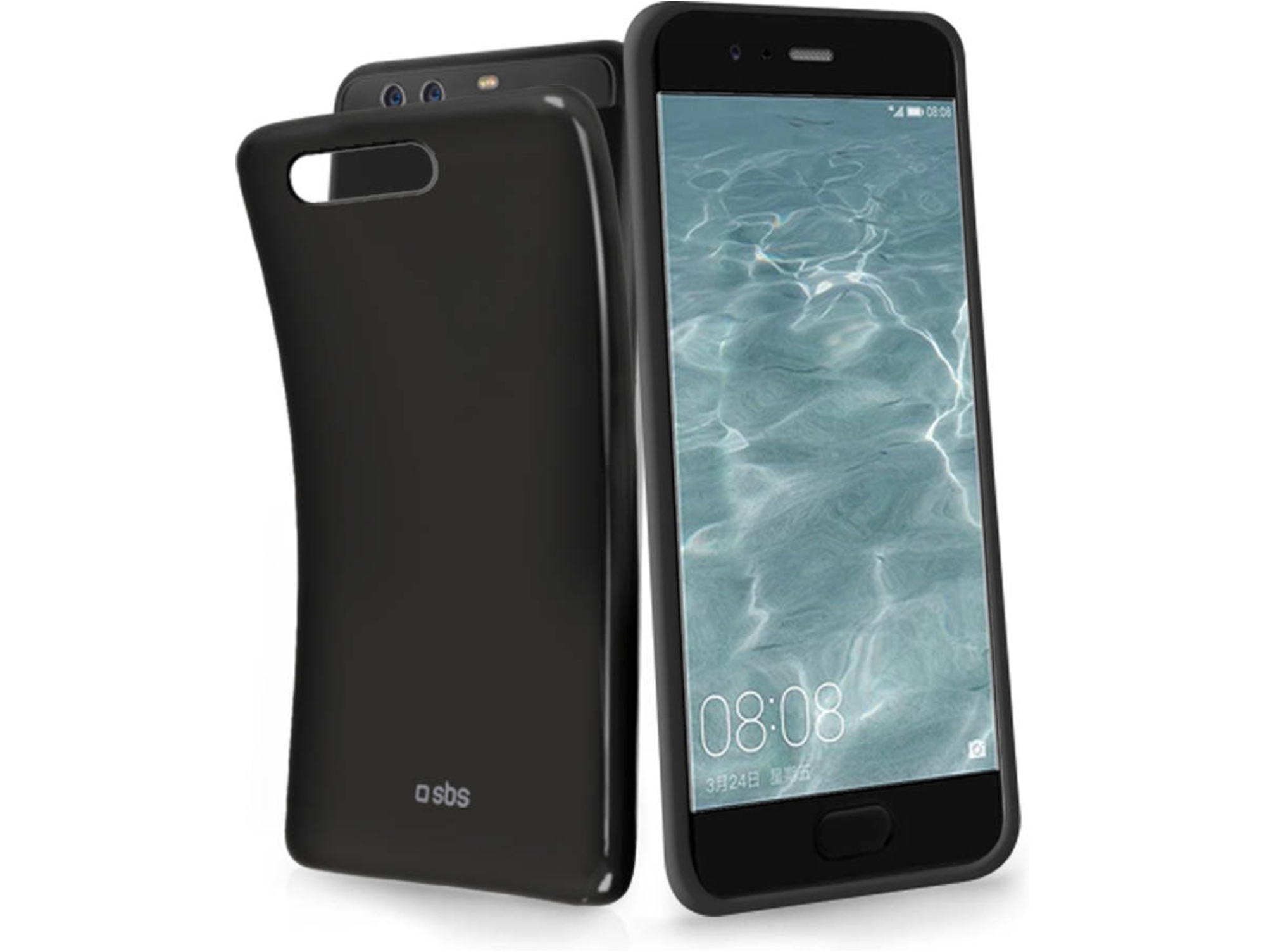 Carcasa SBS Skinny Huawei P10 negro