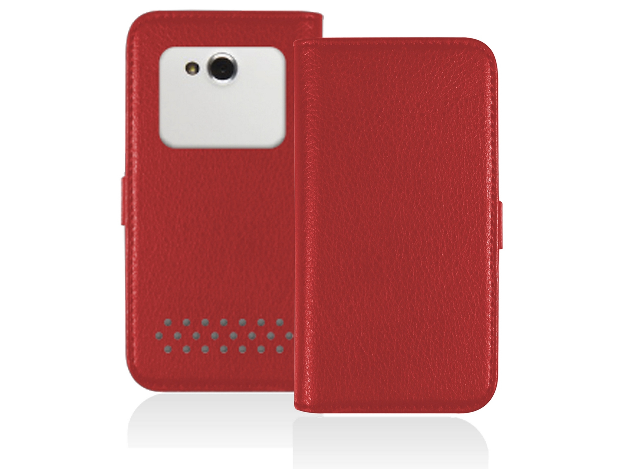 Funda SBS Book universal hasta 5.5'' rojo