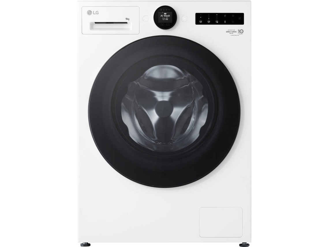 Lavadora LG F4X9009TWCE  (9 kg - 1400 RPM - Blanco)