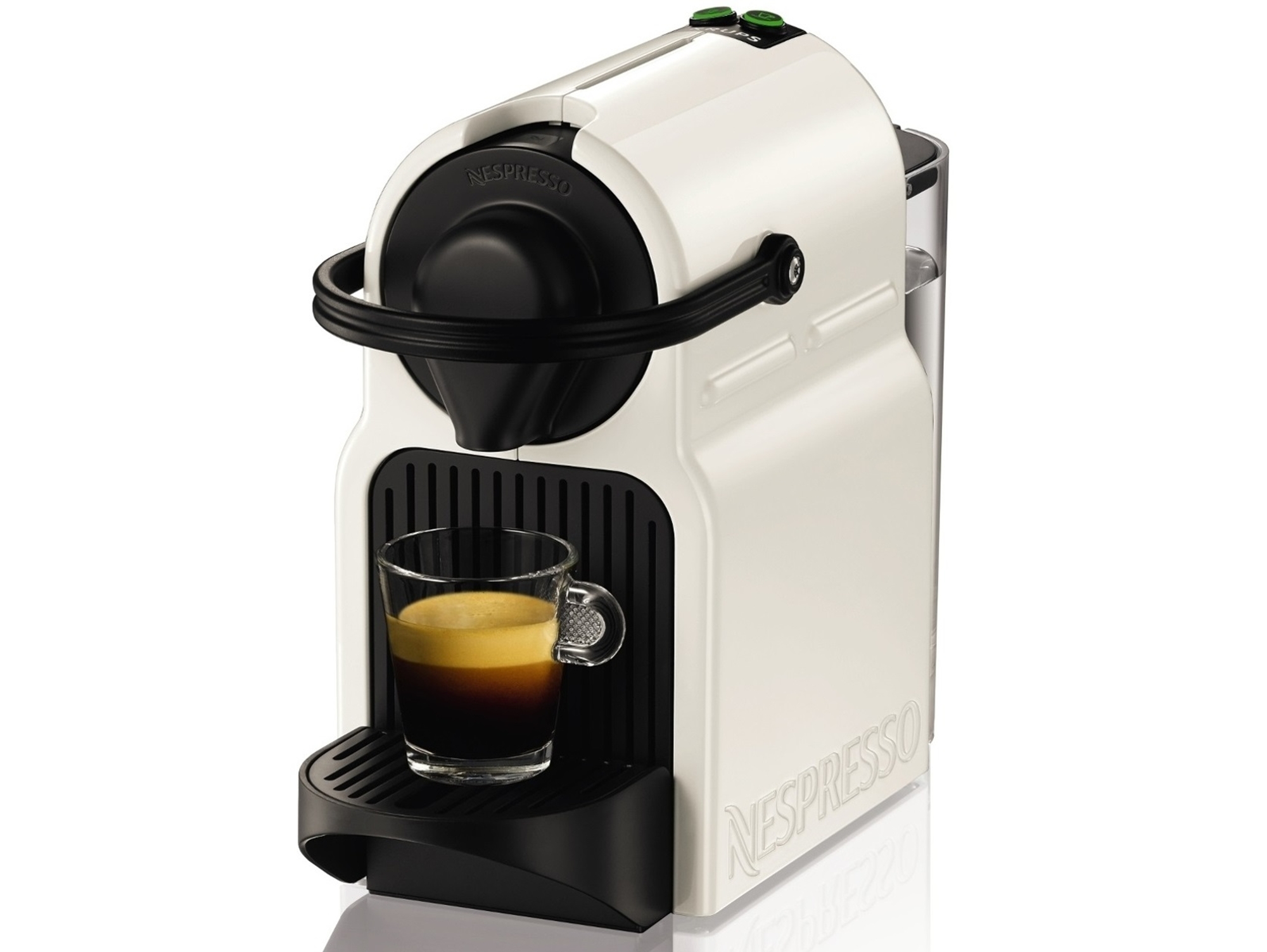 Nespresso エスプレッソマシン ホワイト Cafetera de Cápsulas KRUPS Nespresso Inissia XN1001 Blanco