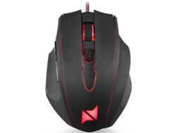 Ratón Gaming NPLAY Aim 2.0 (3500 dpi - Negro)