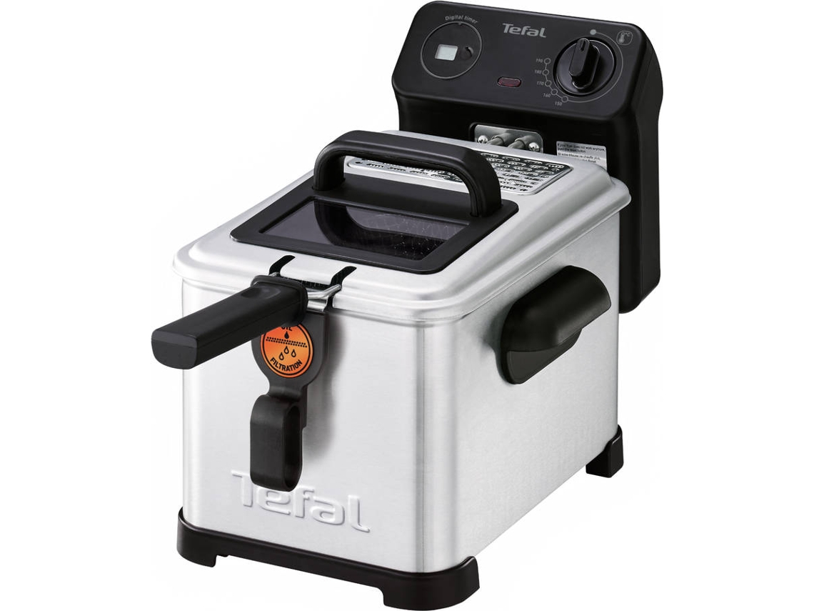Freidora Semi-profesional TEFAL Filtra Pro FR5161 (4 L - 1.3 kg - Inox)