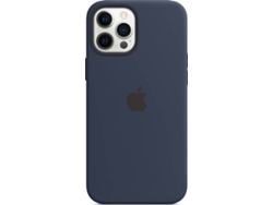 Funda MagSafe iPhone 12 Pro Max APPLE Silicona Azul Marino Intenso