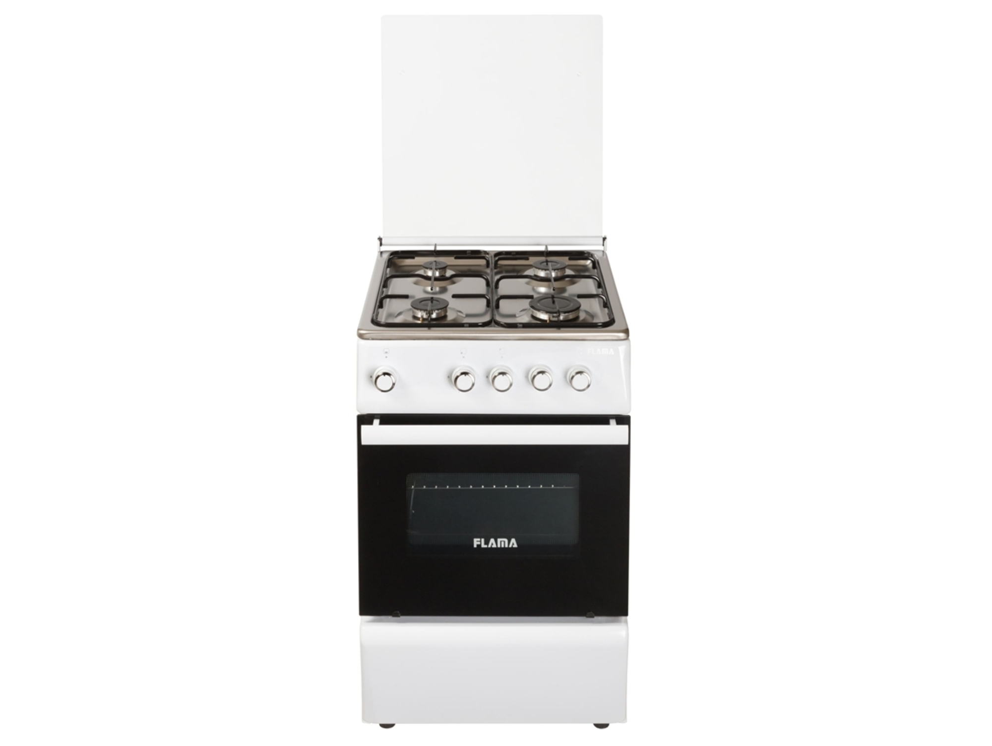 Cocina FLAMA 8150FL M-IX B (46 L - Gas Butano-propano - Blanco)