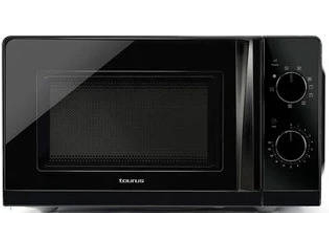 Microondas TAURUS Ready Black (20 L - Con Grill - Negro)